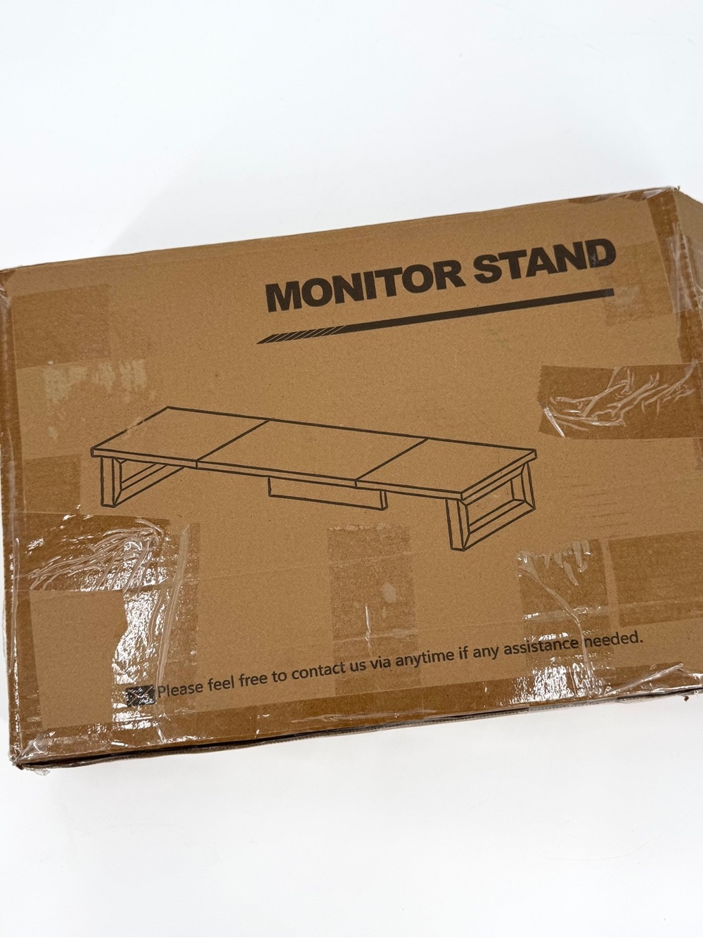 WESTREE Heavy Duty Dual Monitor Stand Riser, Wood and Steel - Picture 8 of 8